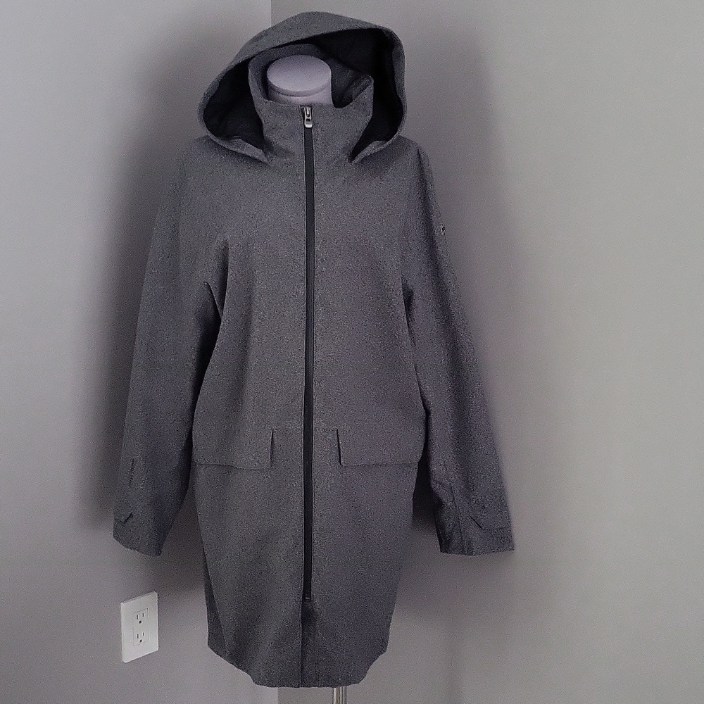 Helly Hansen Women’s Helly Tech® Long Hooded Softshell Parka – Grey, Size M - Picture 3 of 15